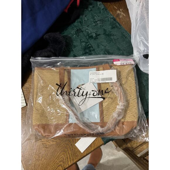 NWT Thirty One Little Dreamer Diamond Straw Bag - Picture 1 of 3